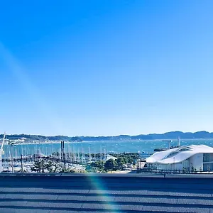  別荘 オーシャンビュー 加美屋リゾート 江ノ島,江ノ島の島内,仲見世通りから3分,海と日の出を臨む貸切の和モダン別荘 日本
